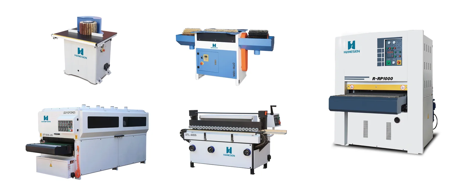 HANESEN wood sanding machines for furniture and panel finishing